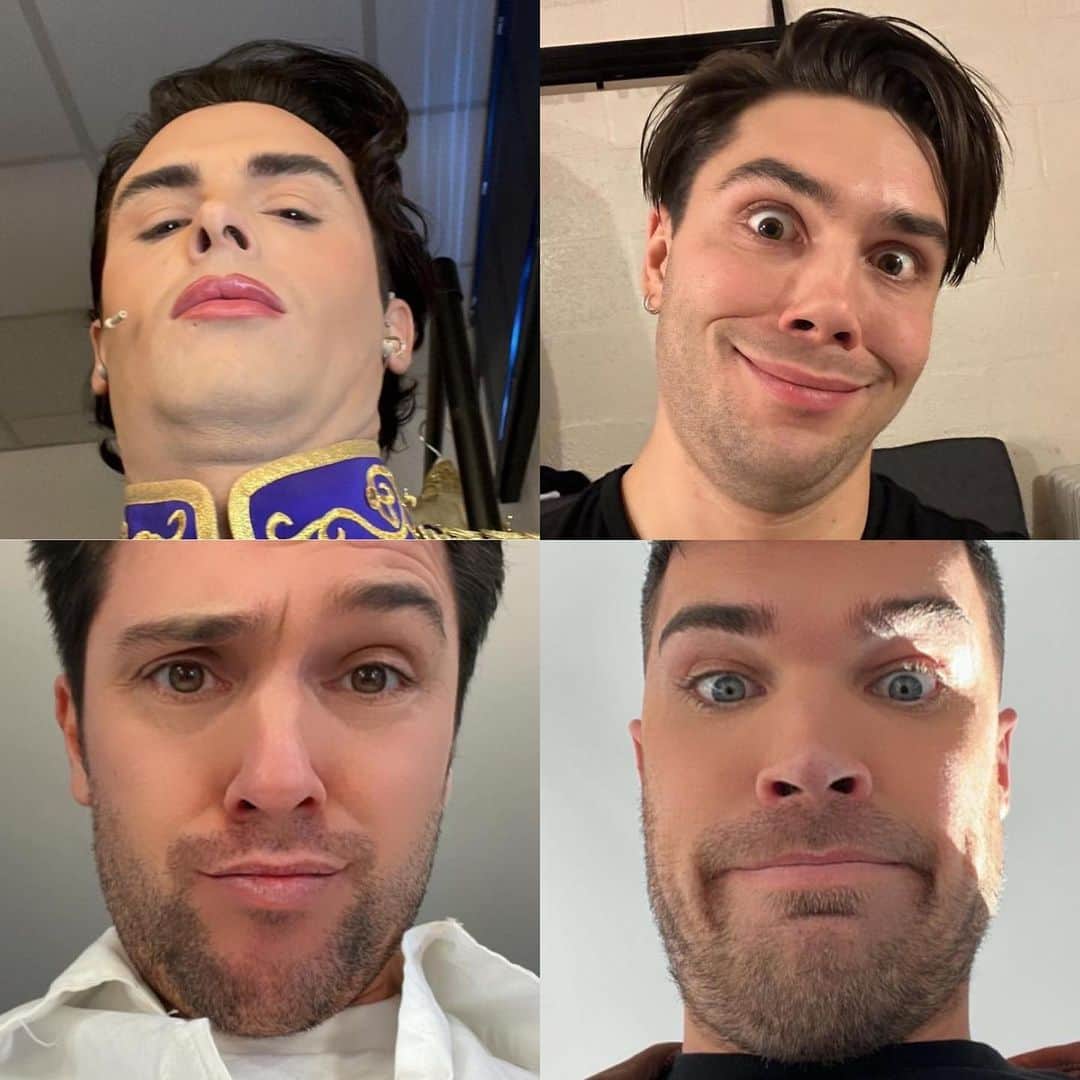 Union Jのインスタグラム：「To those of you that got tickets to tour & are sat in the Stalls…..this is your view. You’re SO lucky 😂 Who’s unflattering  selfie is the best? Comment 1, 2, 3 or 4! 😜 #UnionJ #UnionJTour #Unflattering #Selfie」