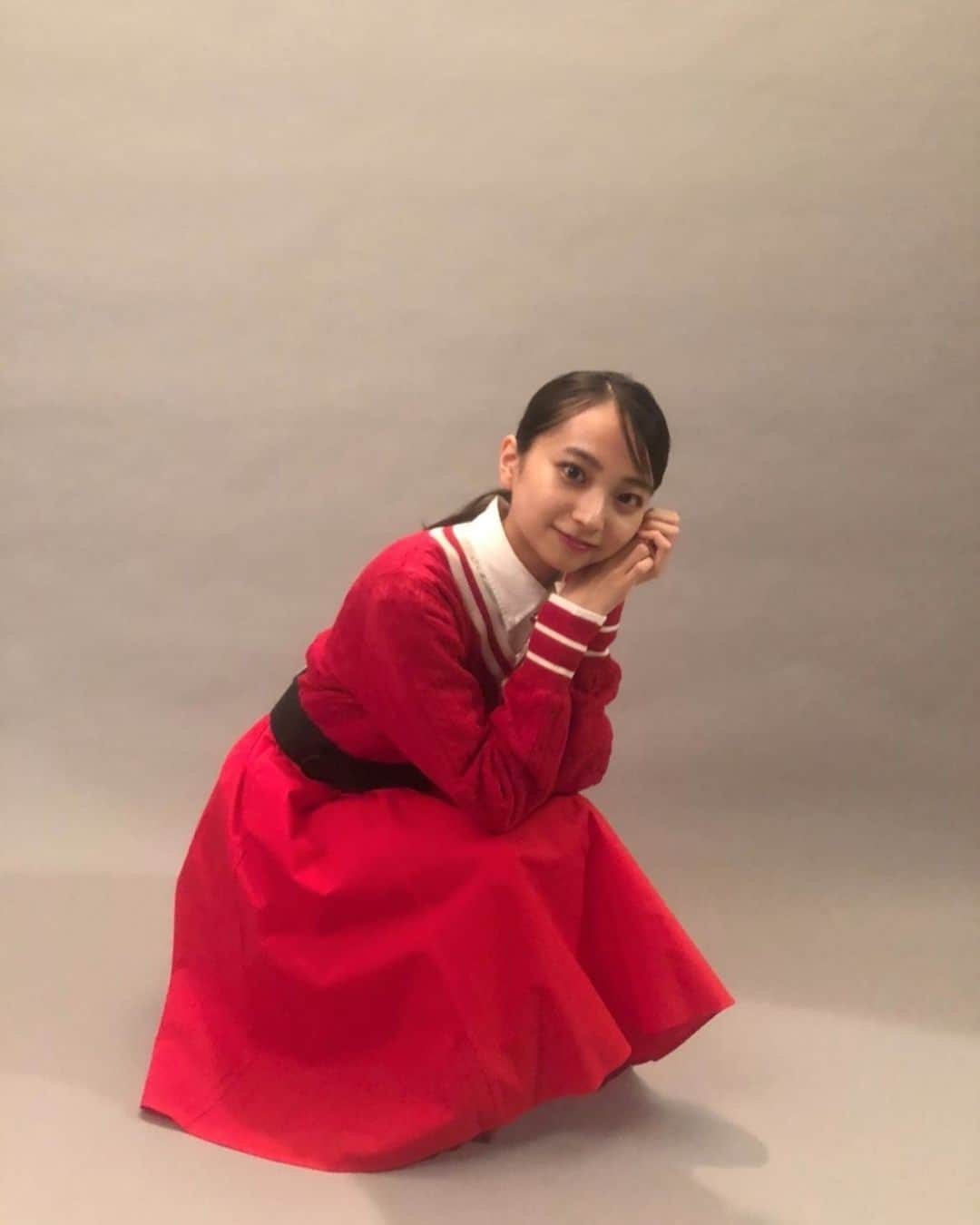 酒井唯菜のインスタグラム：「オフショになります~ 真っ赤な衣装が可愛かった😵‍💫❤️‍🔥  #流通経済大学」