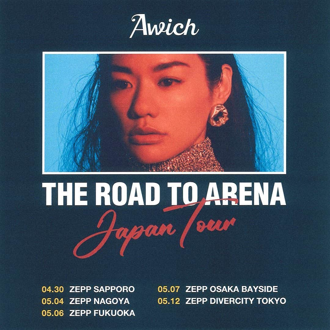 Awichさんのインスタグラム写真 - (AwichInstagram)「Awich 2023 The Road To Area Japan Tour 🌍🔥  昨日のバースデーライブありがとうございました🤩😍 抽選で来れなかった多くの人ごめんなさい🙇🏻‍♀️🙏 ZEPPツアーあるので会いにきてね❤️  ZEPPは抽選じゃなく先行です‼️ もう先行スタートしてるから 早めにGETしてね🔥🥹🙏 (P.S. 東京の二階席はもう売り切れました🙏🥹💦❤️)」12月17日 19時49分 - awich098