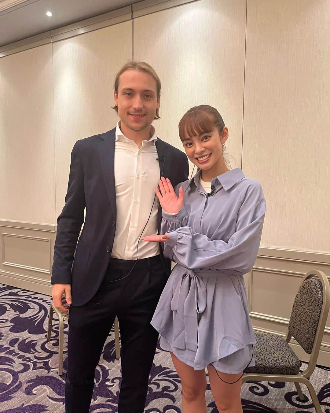 のインスタグラム：「今日このあと0:00キックオフ カタールＷ杯3位決定戦 クロアチア🇭🇷vsモロッコ🇲🇦！ ダリッチ監督！どうかマイェルを先発起用してください😭✨ . . 9月末、フジテレビの企画でクロアチアに訪れた際、モドリッチだけではなくモドリッチの後継者と言われているマイェルともお写真撮っていただいたのです😭✨ マイェルの活躍が見たくて見たくて🫶 先発起用してほしいーーーー！！ そしてかなりクロアチア🇭🇷推しなので、3位決定戦はクロアチア🇭🇷に勝利を……！！！マイェルの活躍を……！ . . . #fifaworldcup #worldcup #qatarworldcup #qatarworldcup2022 #qatar2022 #fifaワールドカップ #ワールドカップ #カタールワールドカップ #クロアチア #モロッコ #🇭🇷 #Croatia #lovromajer #マイェル #マイェルの胸筋」