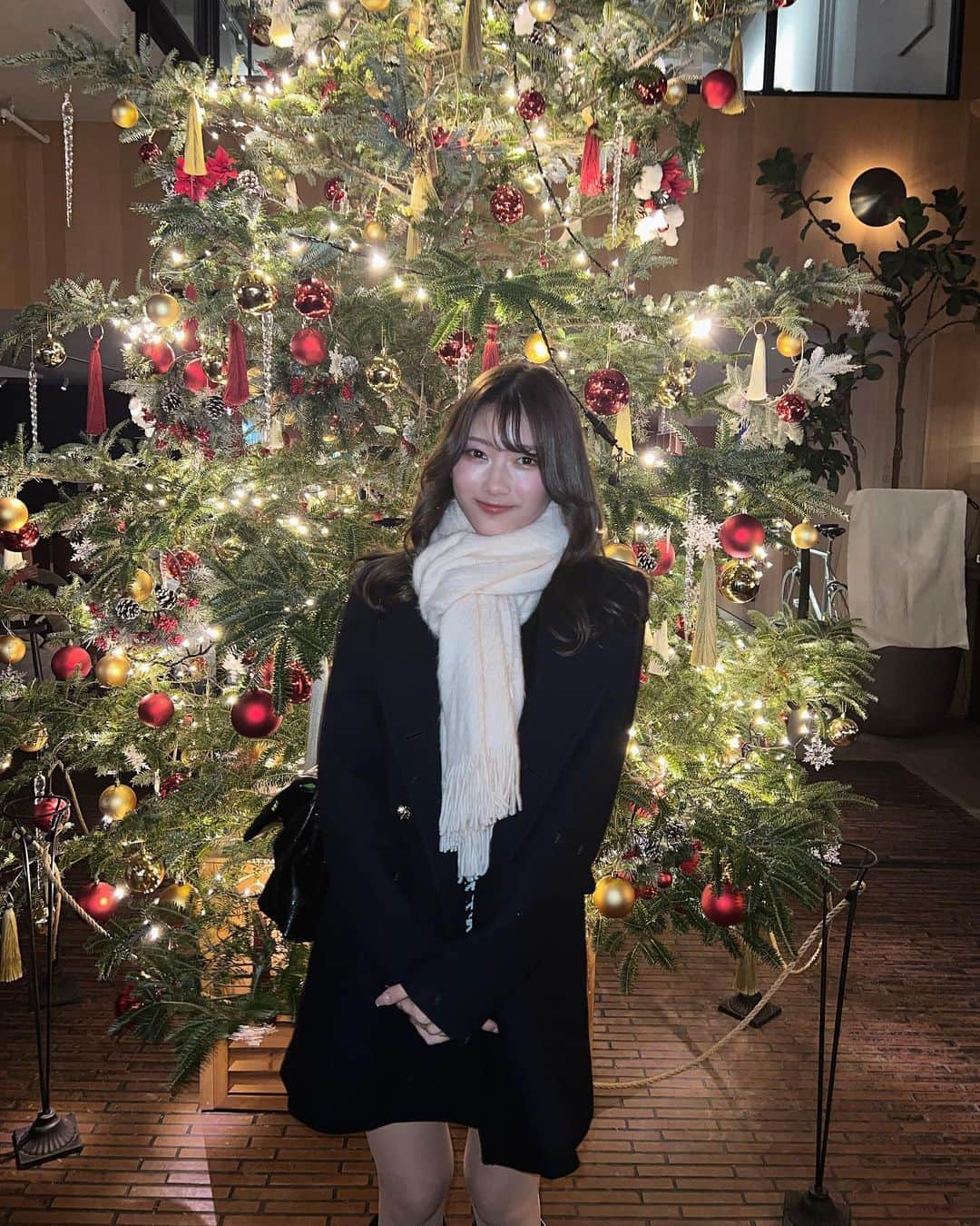 丸山蘭奈のインスタグラム：「🎄⭐️」