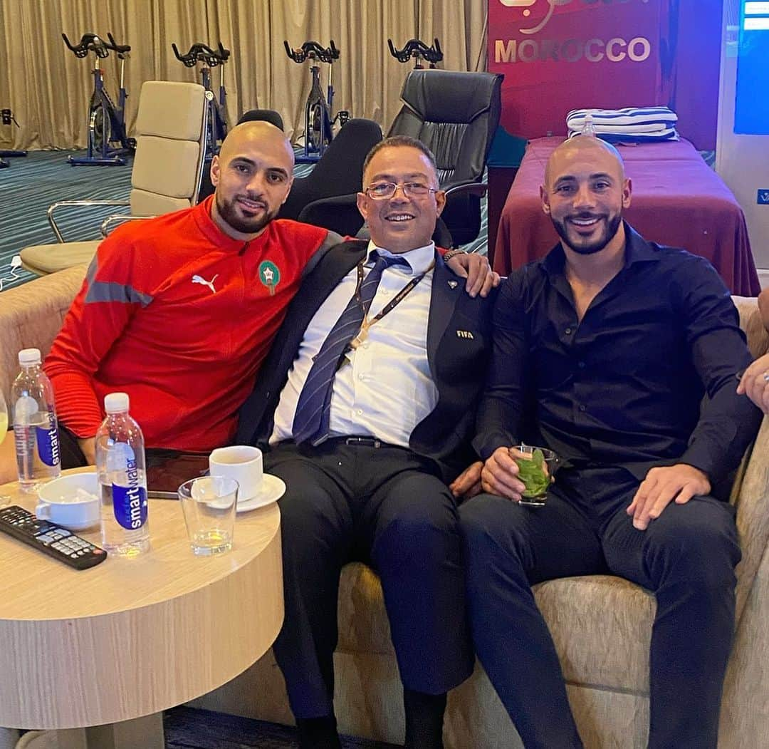 ノルディン・アムラバトさんのインスタグラム写真 - (ノルディン・アムラバトInstagram)「Iam a proud Moroccan 🇲🇦! Amazing Worldcup! Keep up the good work. Thanks people behind the scenes.」12月18日 2時05分 - n_amrabat_official