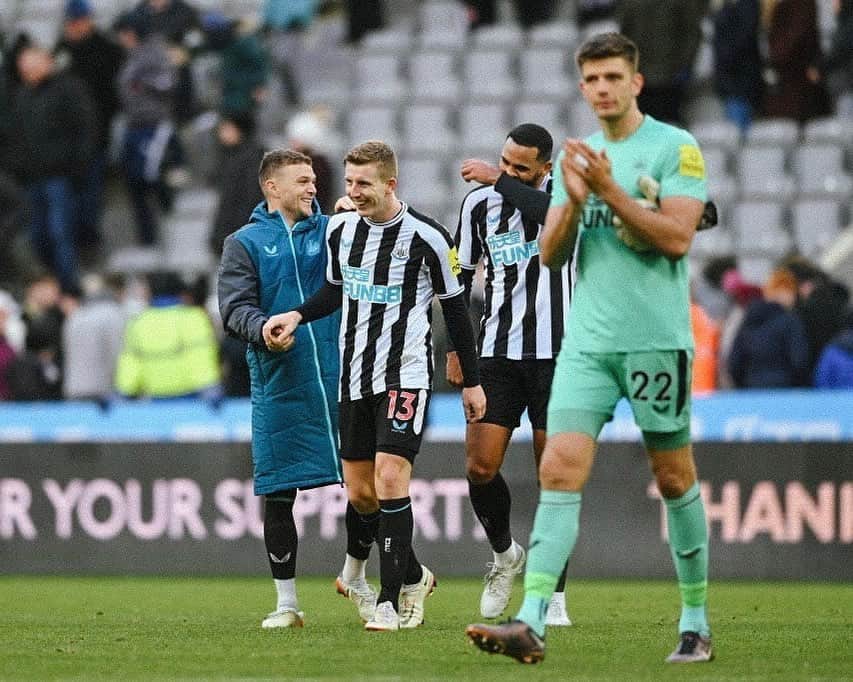 マット・ターゲットのインスタグラム：「Up and running again, @nufc 🙌」