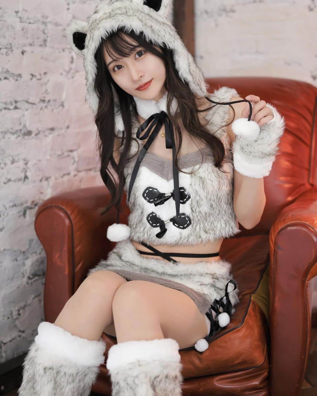 間宮みやのインスタグラム：「🐻‍❄🤍」