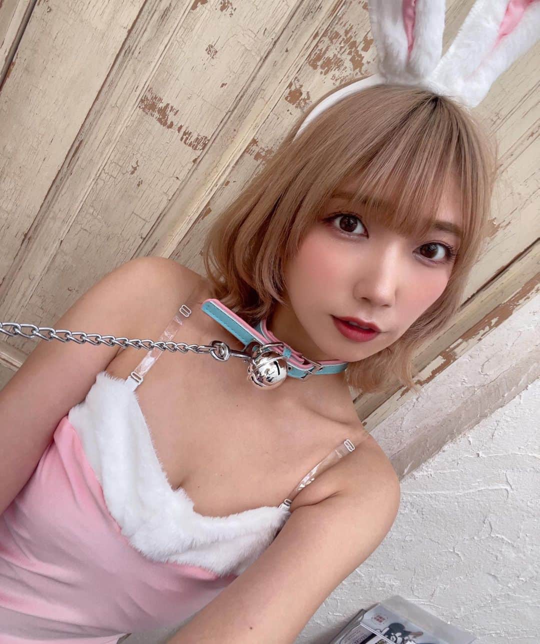 霜月めあのインスタグラム：「飼ってみませんか？🐰 . . .  #霜月めあ #めあめあ #model #sexy #selfie #animegirl #셀카 #셀스타그램 #패션스타그램 #데일리 #asiangirl #cosplay #좋아　#instalove #follow #like #tokyo #ootd #style #photo #sexybody #love #맞팔 #tagsforlikes  #Japanesegirl #photooftheday #igers #instadaily #グラビア #日系穿搭」