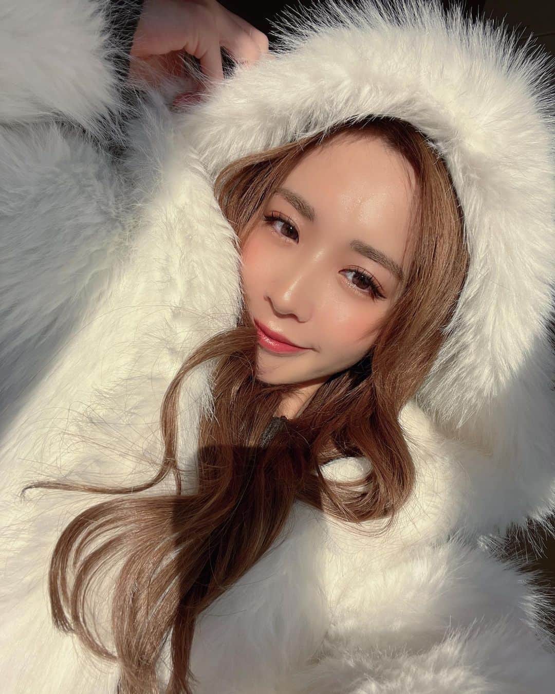 田村月光（ツッキー）のインスタグラム：「もふもふ🤍🤍マツエク付けたよお〜ん✨」