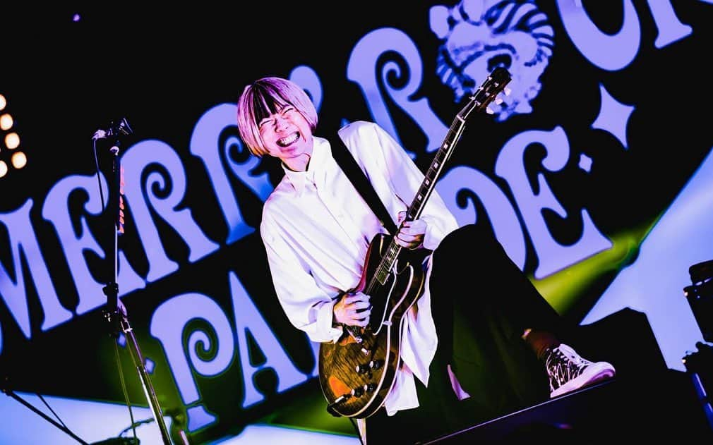 江口雄也のインスタグラム：「☀️  2022/12/18 愛知@MerryRockParade  📸( @yamada_mphoto )  #メリロ #ブルエン」