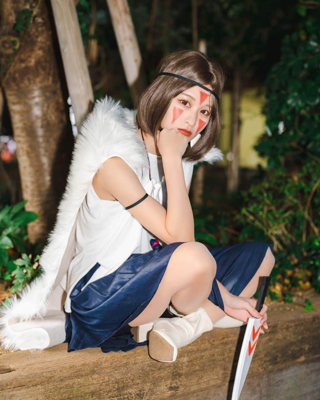 間宮みやさんのインスタグラム写真 - (間宮みやInstagram)「・ コスプレ サン／もののけ姫   #コスプレ  #もののけ姫  #アニメコスプレ  #ジブリコスプレ   #被写体 #ポートレートモデル #コスプレイヤー   #ポートレート  #ポートレート撮影モデル」12月18日 20時34分 - mmy_myan