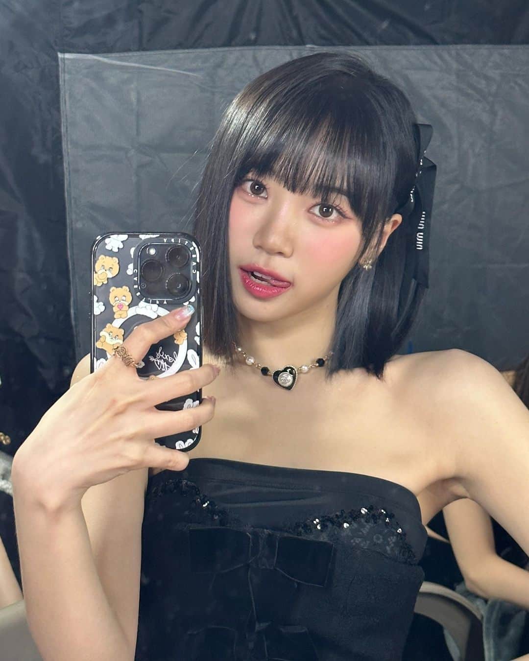 キム・チェウォンのインスタグラム：「KBS가요대축제🖤」