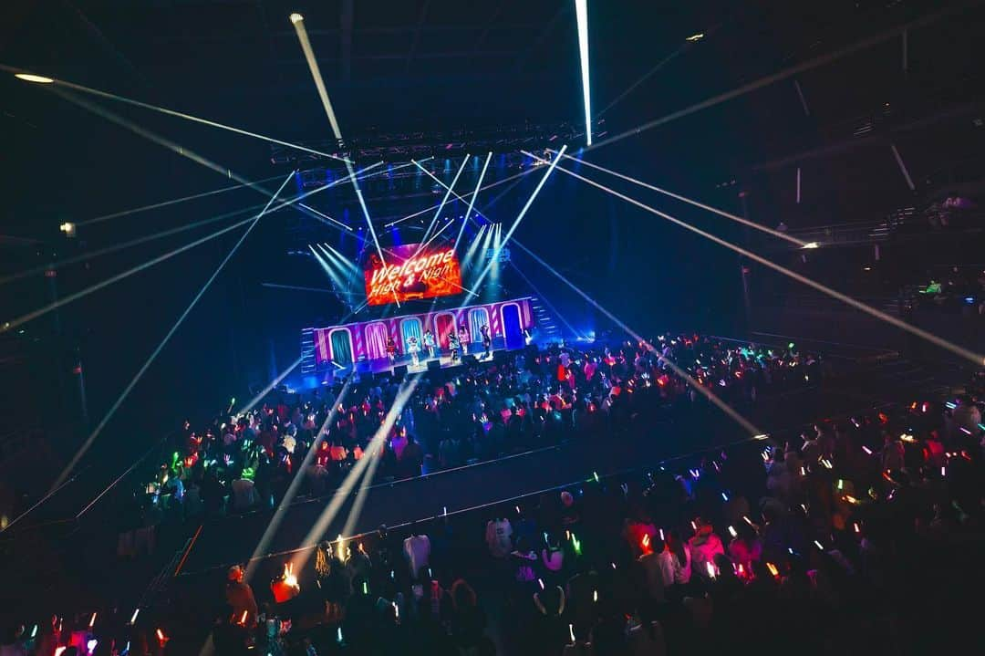 夜光性アミューズのインスタグラム：「JAPAN TOUR 2022 「NIGHT CRUISE TOUR FINAL」 TOKYO DOME CITY HALL  #よるあみ #tdc #ワンマンライブ」