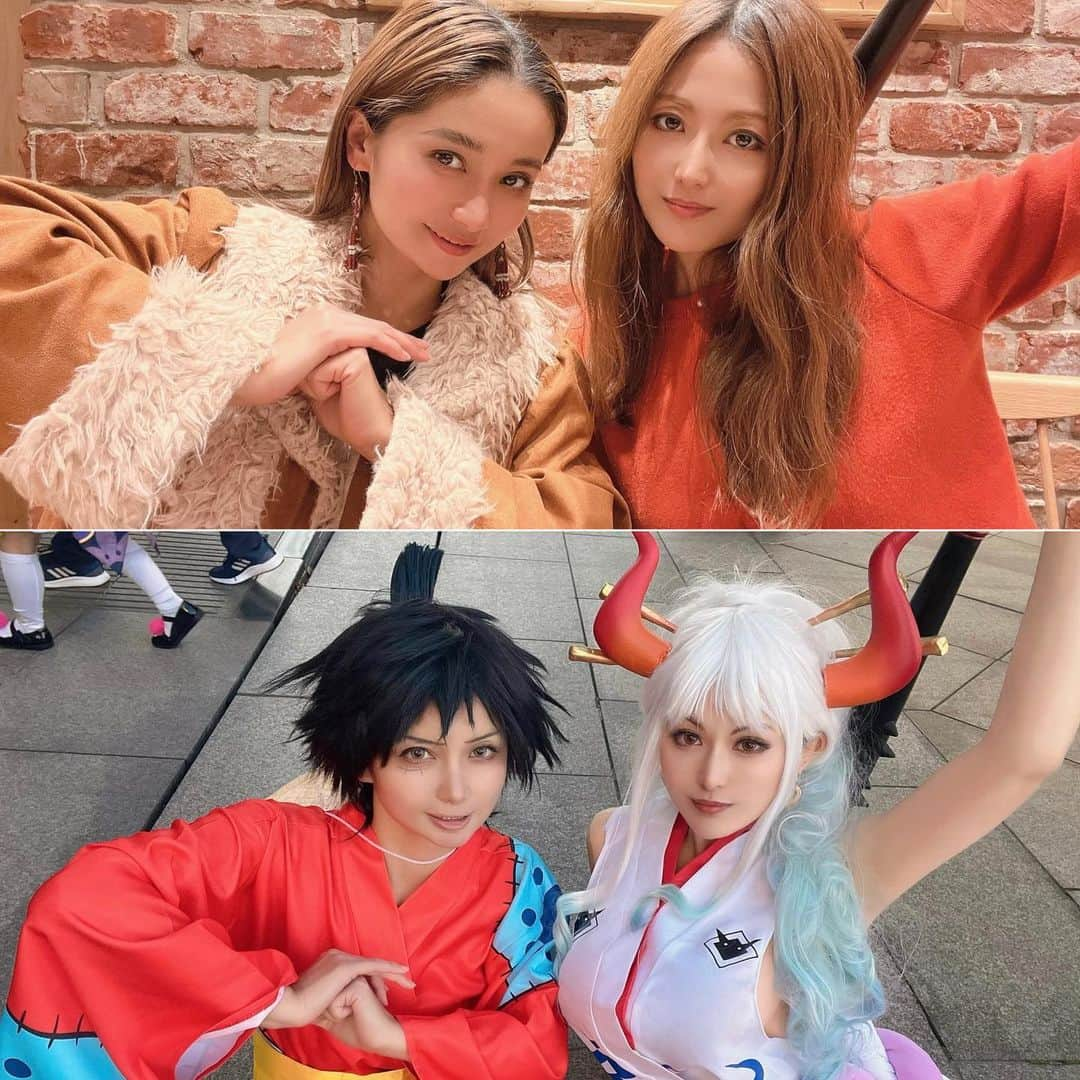 チアコマのインスタグラム：「⁡ ワンピースコスプレ♡ ⁡ #ルフィ　#ルフィ太郎　#onepiece #cosplay #cute #anime #animegirl #japanesegirl #ワンピース #コスプレ #コスプレイヤー #コスプレ女子 #男装 #男装女子 #男装メイク」