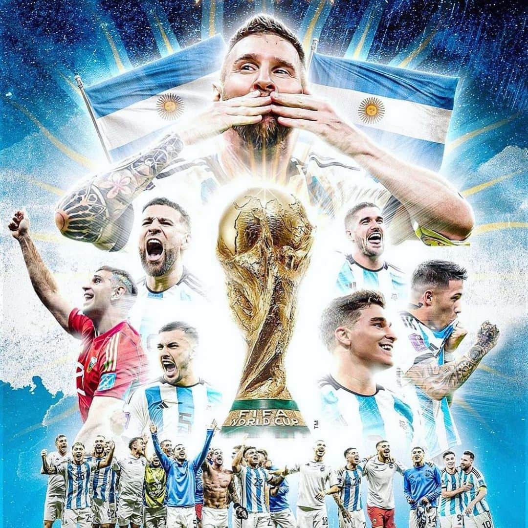 フェルナンド・ティッソーネのインスタグラム：「Muchas gracias a todos por esta alegría tan grande… lograron que un país estero esté unido y eso seguramente nos hace mejores!!! #vamosargentinacarajo #cumplesussueñosquienresiste」