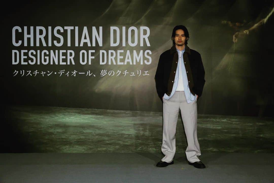水上恒司のインスタグラム：「@dior  『CHRISTIAN DIOR DESIGNER OF DREAMS』東京都現代美術館で開幕！ 圧巻の空間芸術でした！  #dior   #diordesignerofdreams」