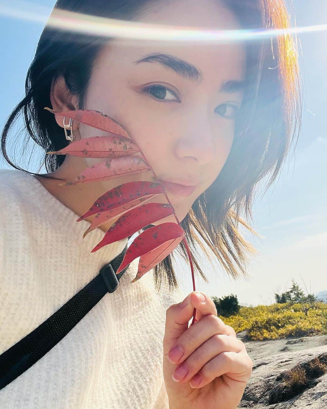 平祐奈のインスタグラム：「🍁🍂👼🏻💫」