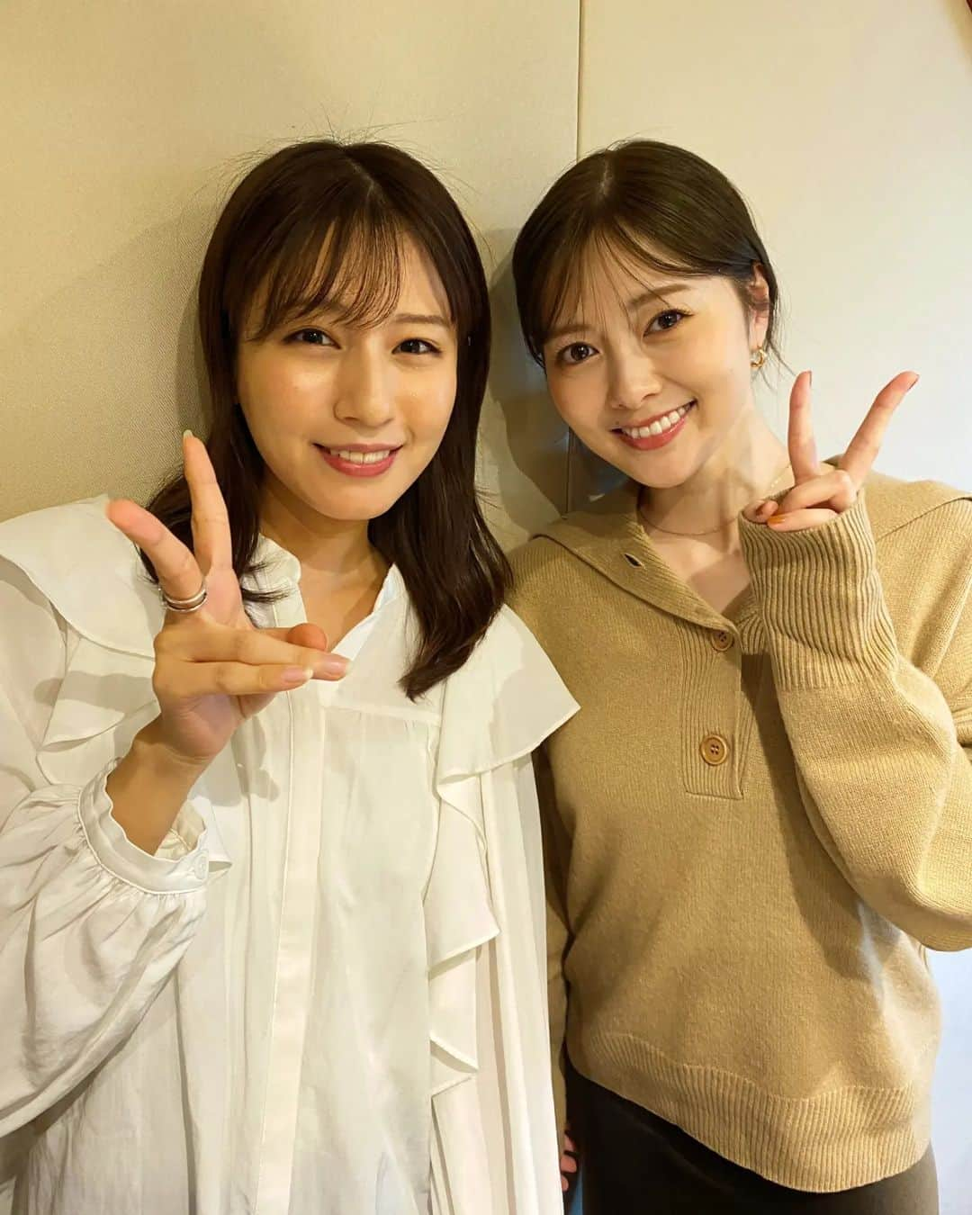 女子アナ好きみっきーさんのインスタグラム写真 - (女子アナ好きみっきーInstagram)「つつみん＆まいやん💞 顔面偏差値が高すぎる2人👼❤️ #fmtokyo #tokyospeakeasy #堤礼実 #つつみん #つっつん #れーみ #堤礼実アナ #フジテレビ #アナウンサー  #白石麻衣 #まいやん #ReimiTsutsumi #MaiShiraishi」12月20日 11時30分 - mikiya_m39