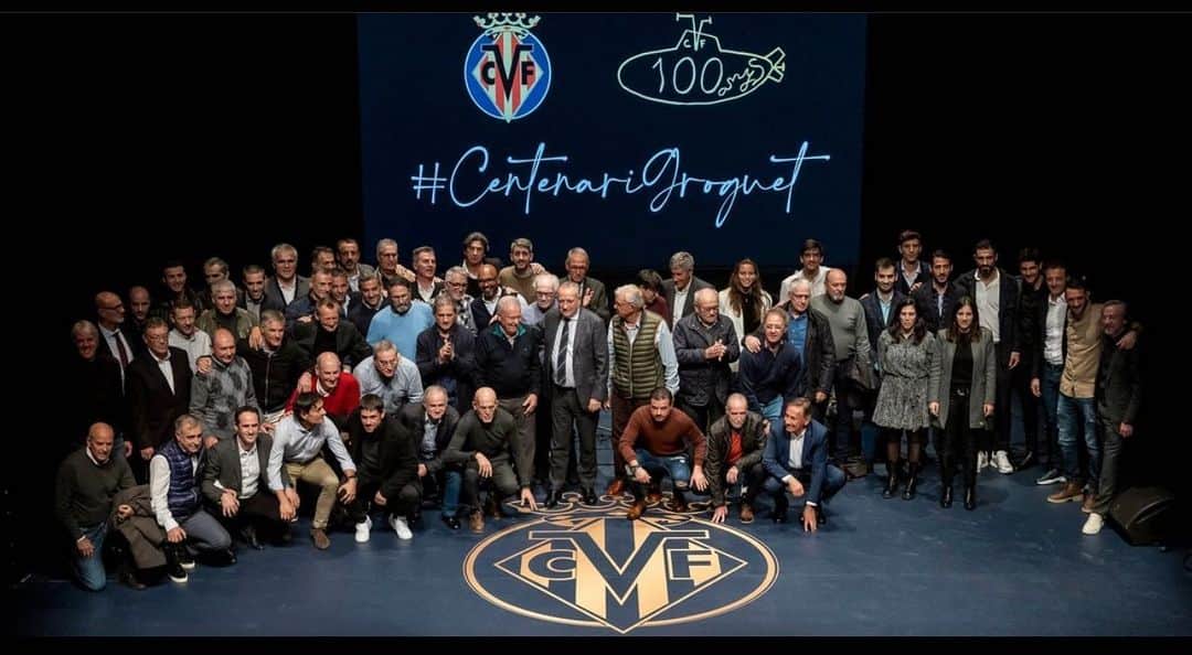 ゴンサロ・ロドリゲスのインスタグラム：「Centenari gorguet…#100años#centenario#villarrealcf ..」