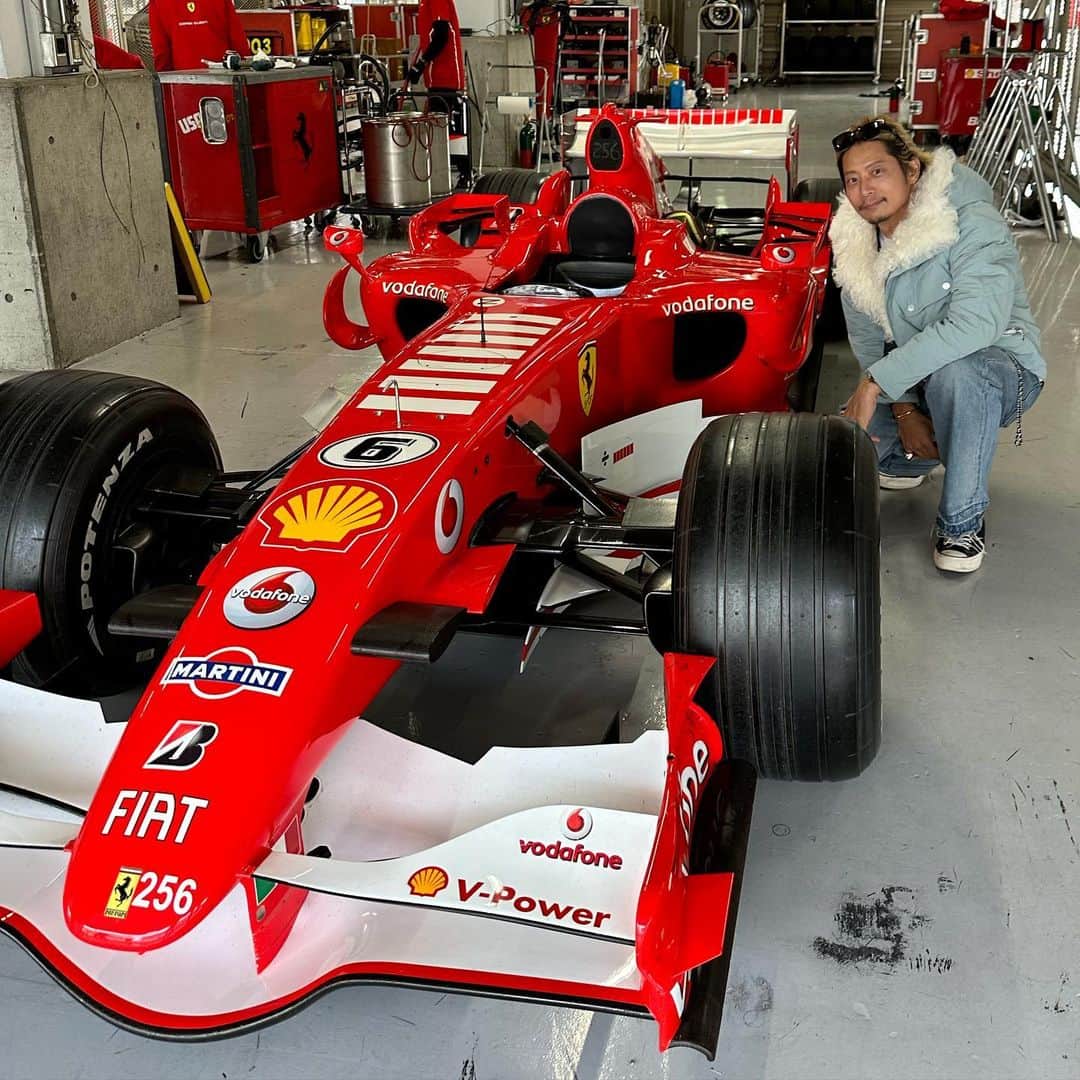 黒木啓司のインスタグラム：「#suzukacircuit  #Ferrari #richardmille リシャールのイベントに招待していただきました いつも素晴らしい心からのおもてなしありがとうございます」