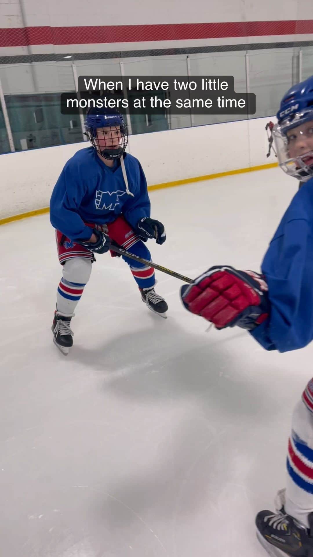 エレーネ・ゲデヴァニシヴィリのインスタグラム：「The Dynamic Duo; Jack Brayman and Luke Whalen   @cuttingedgeiceacademy_  @jack_brayman112012 @jack.brayman11  @luke.whalen9  @besahockey  @dwardy22 🙏🏻  #BesaHockey #balance #efficiency #speed #agility  #ellegedeevideos #hockey #training #hockeytiktoks #elite #edgework #hockey #elleGedee」