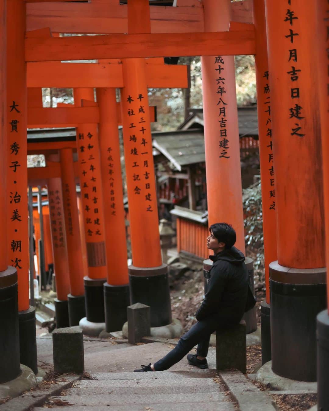渡邉信一郎さんのインスタグラム写真 - (渡邉信一郎Instagram)「Fushimi-Inari/伏見稲荷⛩   #kyoto #trip」1月4日 20時37分 - be.shi22