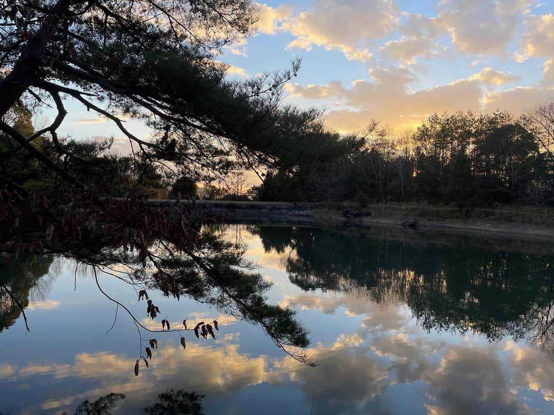 岡峰光舟のインスタグラム：「初の冬キャンプ！ 岡山県の矢掛の方に行きました🏕 #冬キャンプ」