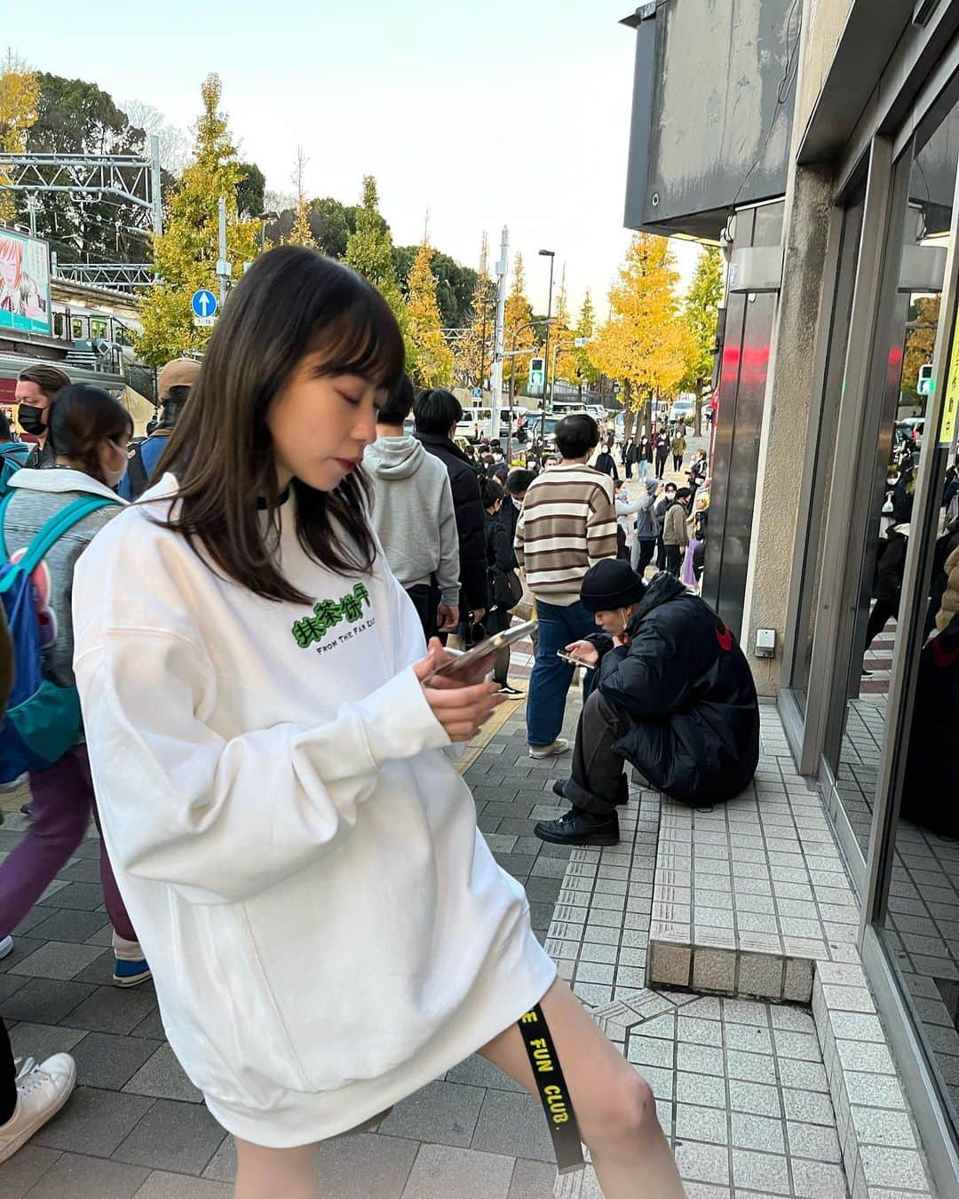 石塚朱莉さんのインスタグラム写真 - (石塚朱莉Instagram)「@greenteacookiefunclub  シャッターに弱すぎるアタクシ📸  vulnerable to camera shutter📸😭  #gtcfc」12月21日 18時27分 - akari_ishizuka