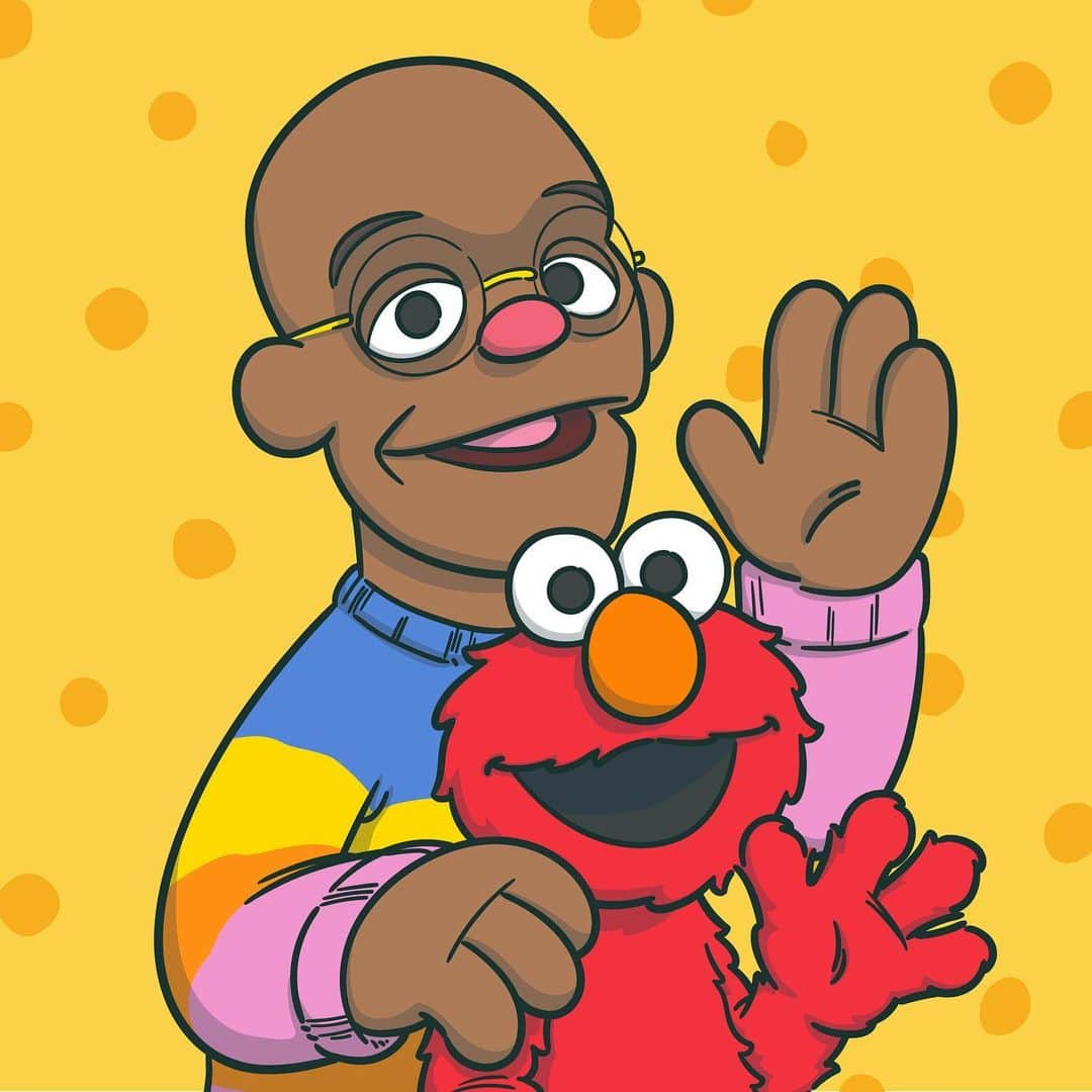 サミュエル・L・ジャクソンのインスタグラム：「Wishing our friend @samuelljackson a very happy birthday! 🎂 Thank you for being a friend to @elmo and visiting our neighborhood! Watch Mr. Sam's visit to Sesame Street on @hbomax.」