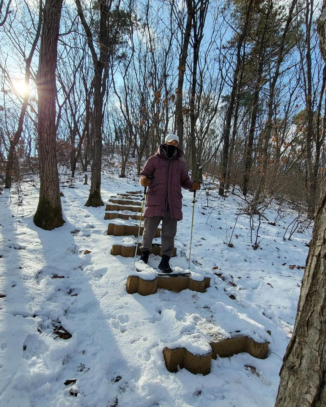 ユン・サンヒョンさんのインスタグラム写真 - (ユン・サンヒョンInstagram)「겨울산행」12月22日 12時08分 - yoonsanghyun0921