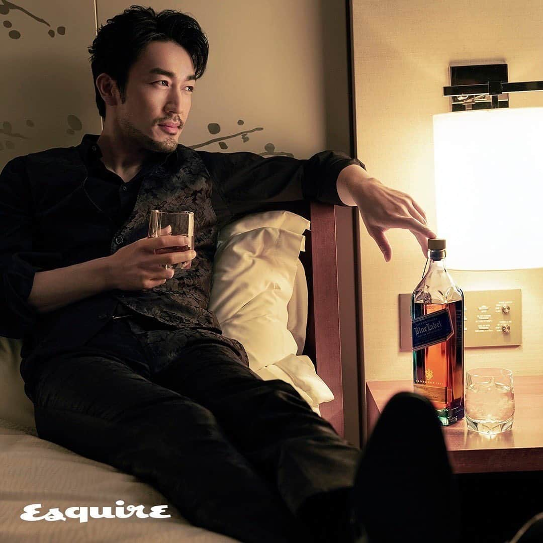 大谷亮平さんのインスタグラム写真 - (大谷亮平Instagram)「JOHNNIE WALKER BLUE LABEL🎩 × Esquire Japan」12月22日 14時49分 - ryo.vbps