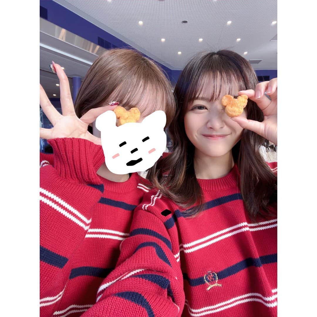 原田葵さんのインスタグラム写真 - (原田葵Instagram)「* クリスマス可愛くて大好き〜🎅🎄🤍  あと、やっっっとおそろいの古着を一緒に着られた！！🌟  #東京ディズニーランド  #おそろいディズニー」12月22日 18時11分 - harada_aoi_