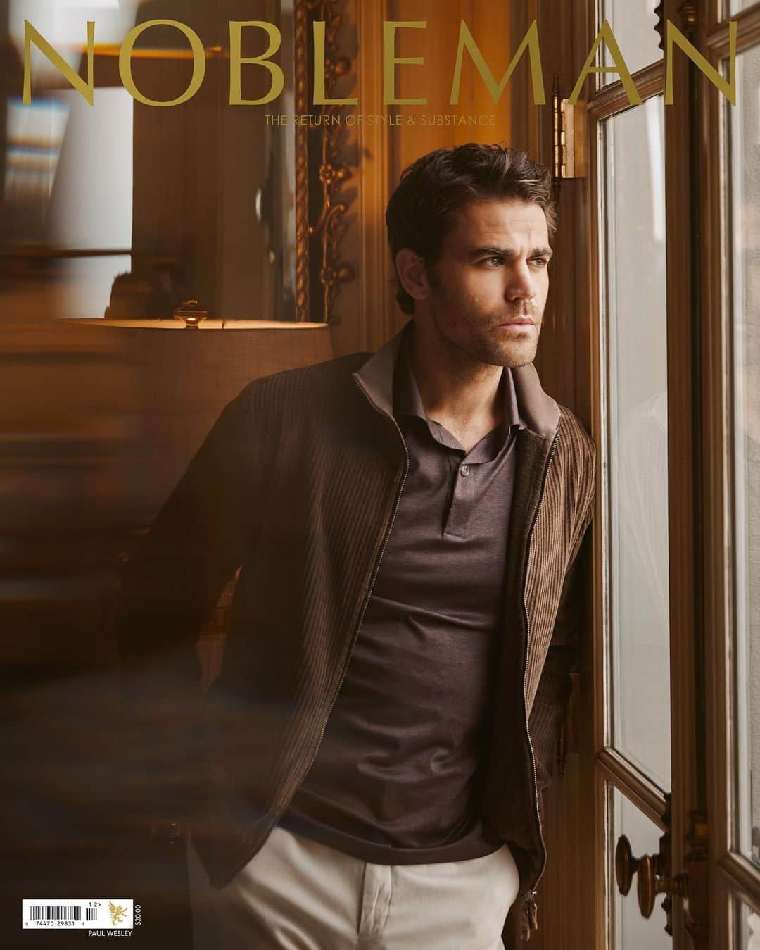 ポール・ウェズレイのインスタグラム：「@nobleman Magazine Issue No. 20 Available now at noblemanmagazine.com LINK IN BIO」