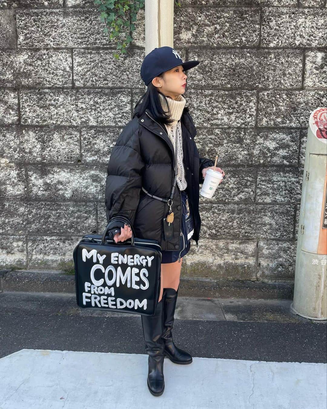 老月ミカのインスタグラム：「winter in Japan🇯🇵🤧」