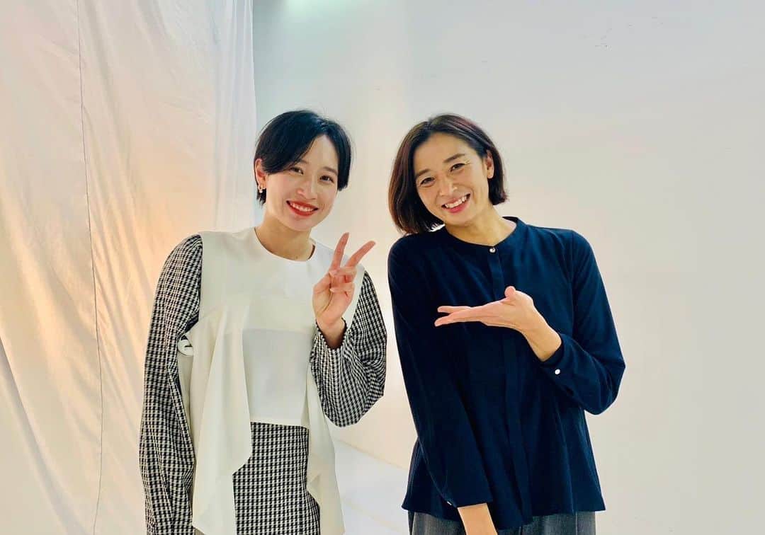 馬淵優佳のインスタグラム：「集英社『スポルティーバ』 伊藤華英の For Your Smile  ～ 女性アスリートの未来のためにvol.6　  女性アスリートが抱える課題の解決に取り組む伊藤さんと対談させて頂きました‼️」