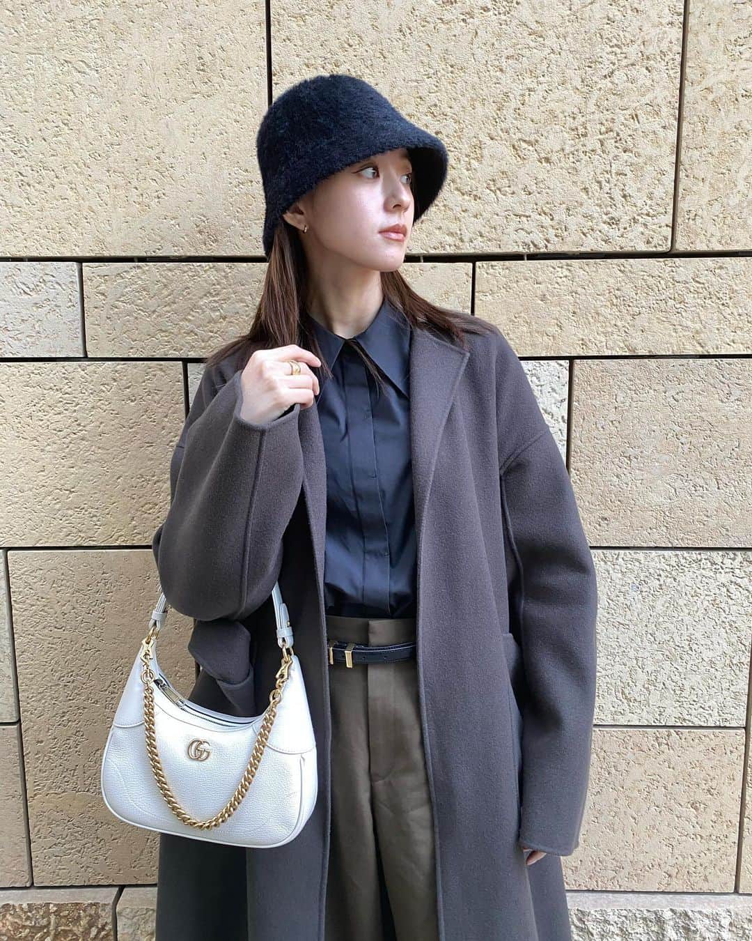のインスタグラム：「. . GUCCI Aphrodite🌙 古代ギリシャの女神にち名づけられたアフロディーテ！！ ​三日月型のデザインが可愛い♥️ . . @gucci  #GucciAphrodite #GucciCosmogonie」