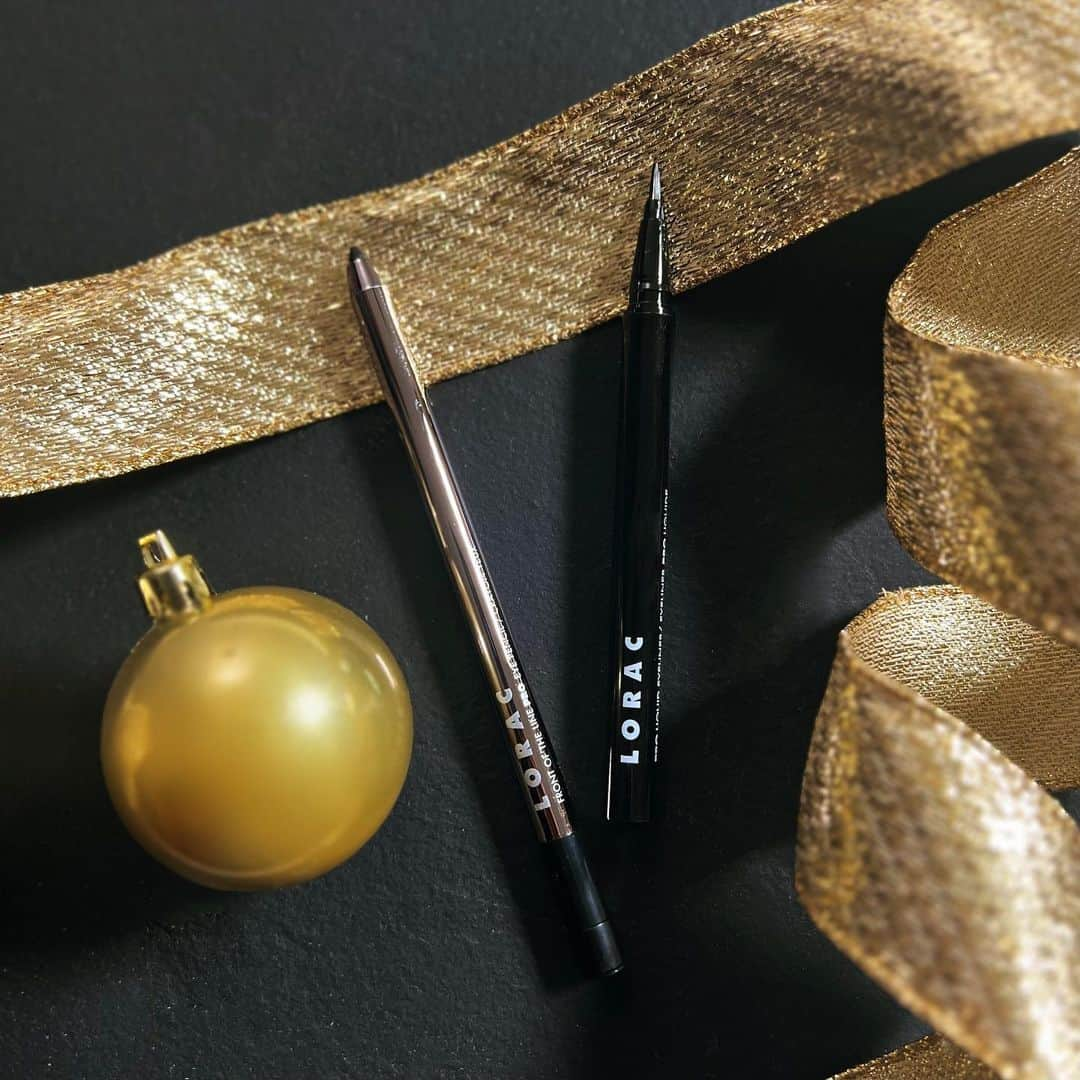 LORACのインスタグラム：「Everyone knows it's all in the EYES 🤩 'The Eyes Have It!' Set includes two staple items to create thousands of exquisite eye looks:⁠  👁️ Front of the Line PRO Eye Pencil 'Matte Black'⁠  👁️ PRO Liquid Eyeliner 'Black'⁠ ⁠ Cruelty-free, Fragrance-free & Gluten-free⁠ ⁠ Available at @macys @shoppersbeauty @amazon⁠ ⁠ #LORAC #loraccosmetics」