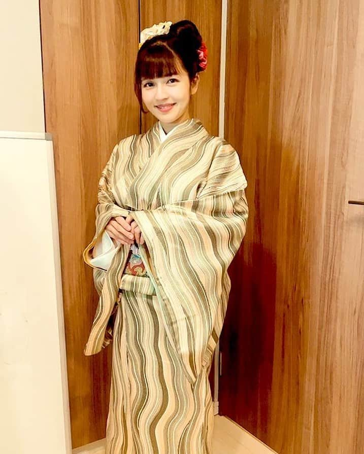 茜結のインスタグラム：「着物👘すき？  #着物モデル #着物コーディネート」