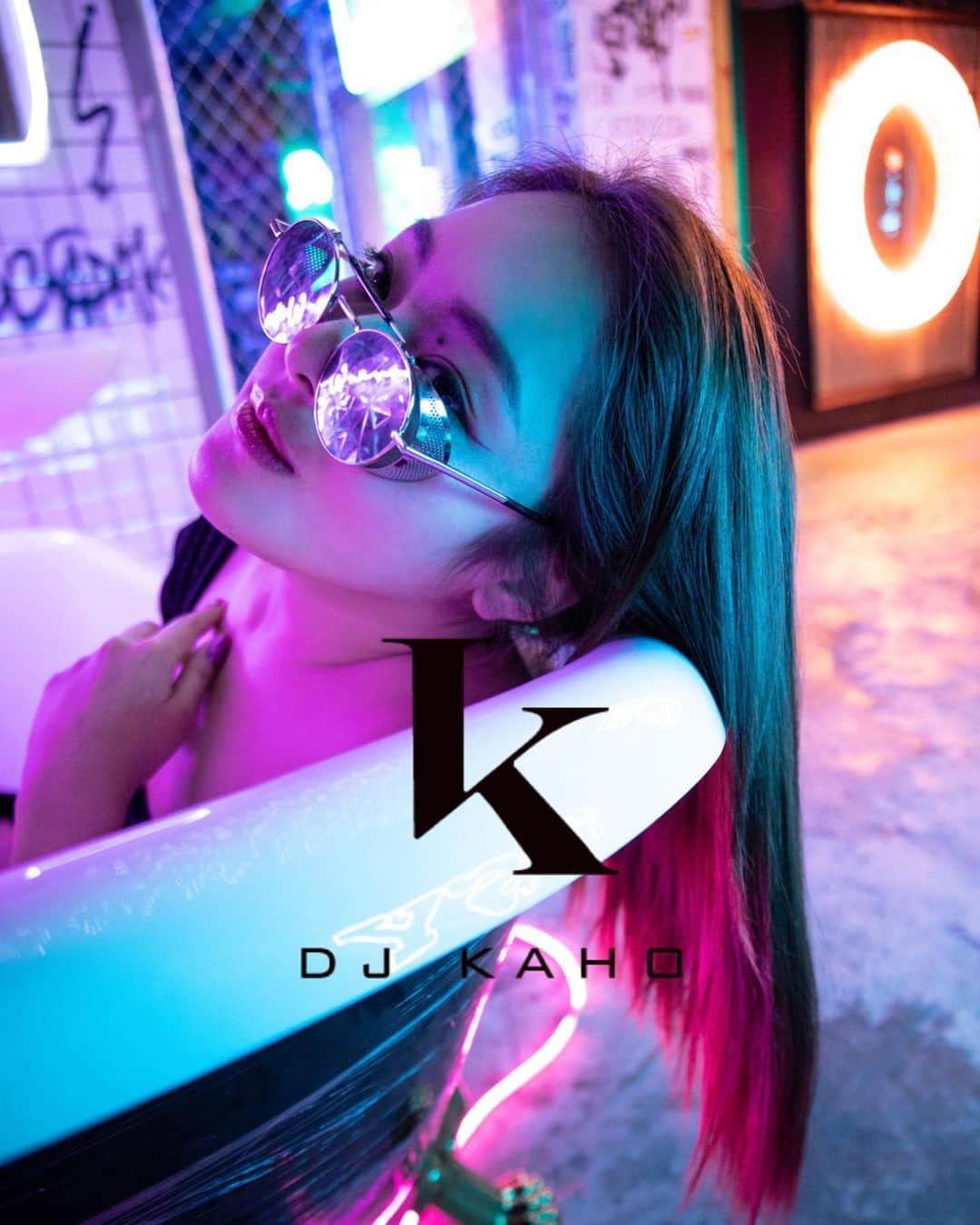 秋山かほのインスタグラム：「DJ KAHO」