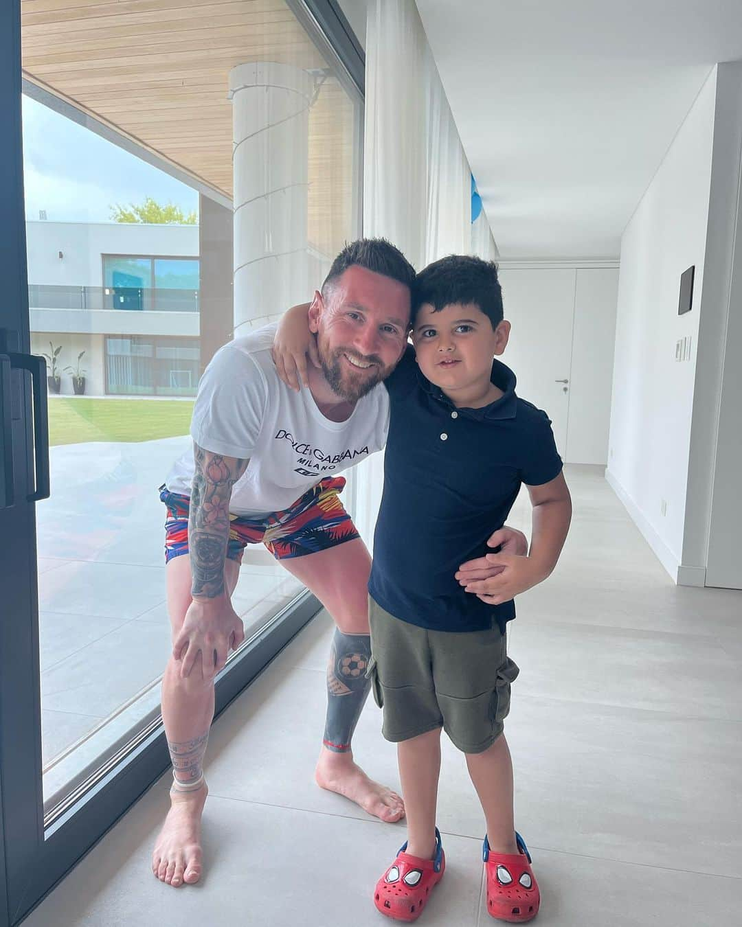 ハビエル・マスチェラーノのインスタグラム：「Gracias Amigo @leomessi ❤️」