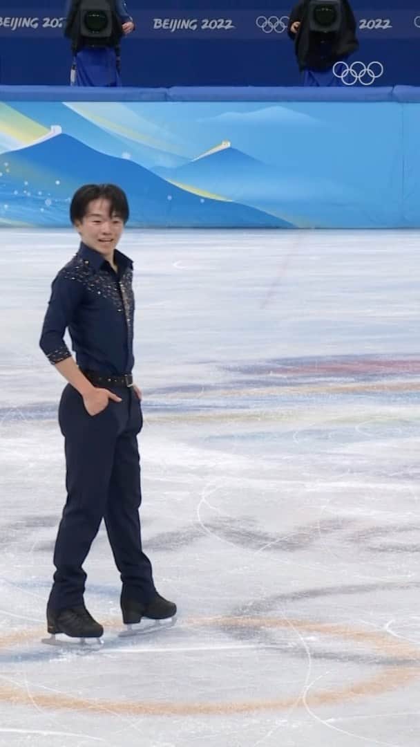 鍵山優真のインスタグラム：「全日本フィギュアスケート選手権 2日目⛸️  本日は、ペアと男子シングルのショートプログラムが行われます✨  競技の前に #北京2022 #鍵山優真 選手の男子シングル ショートプログラムを振り返ろう🎥」