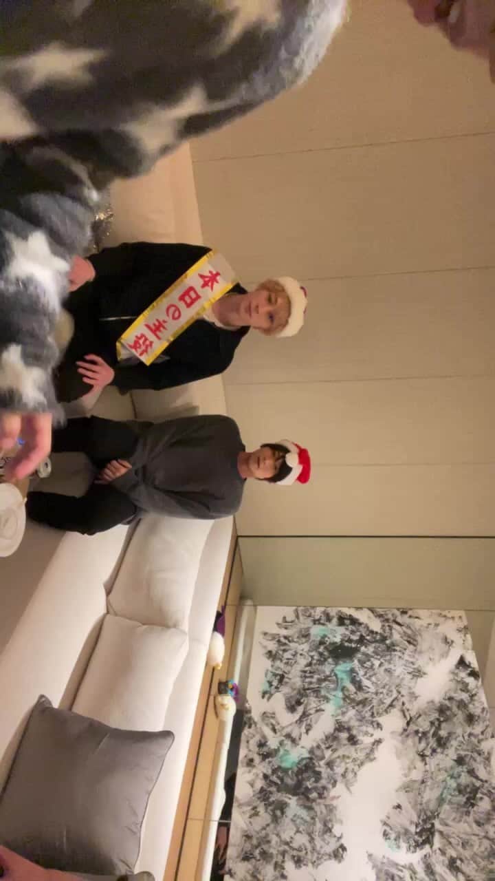 のインスタグラム：「#田中涼星生誕祭 #Pasture 忘年会」