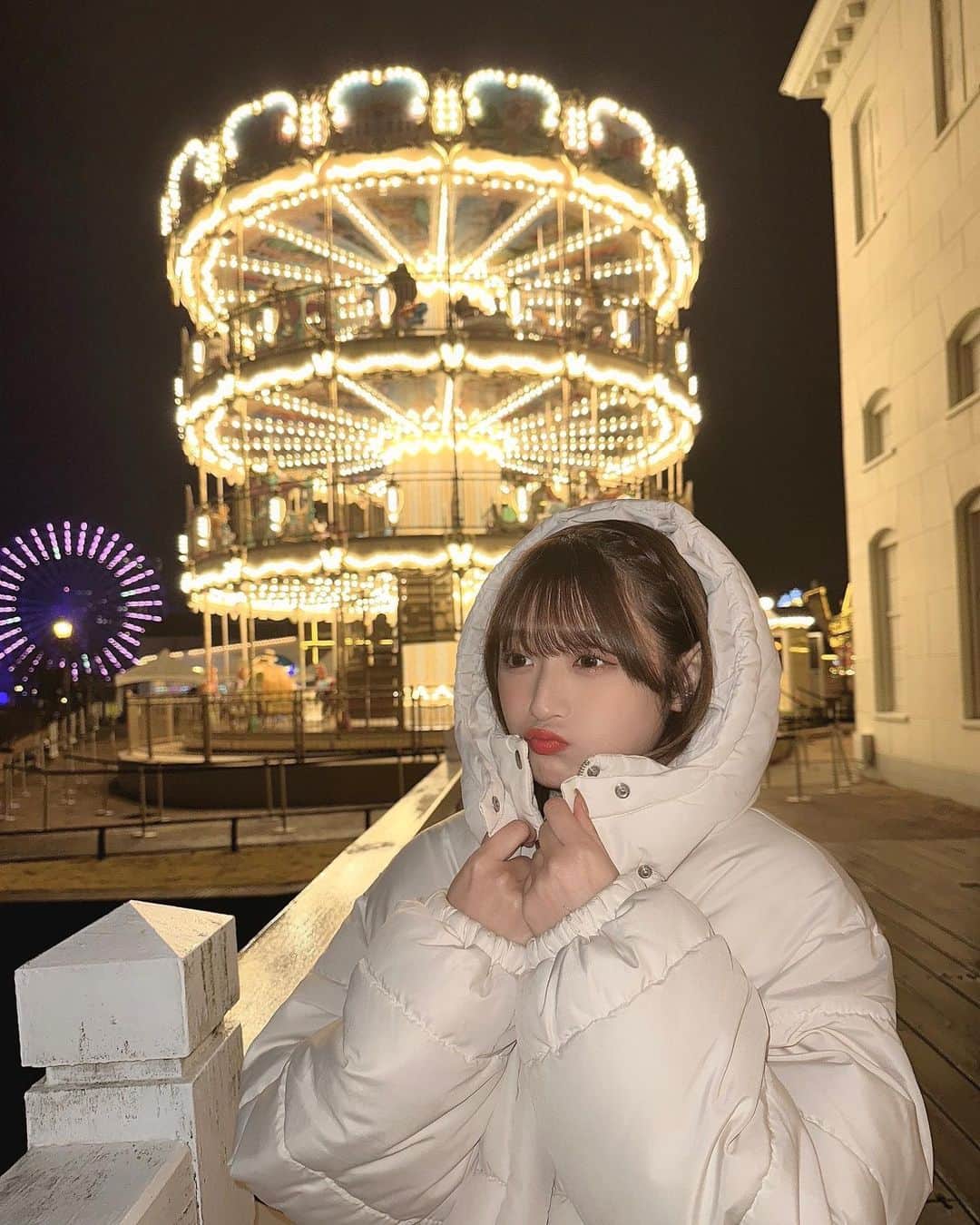 宮崎想乃さんのインスタグラム写真 - (宮崎想乃Instagram)「大好きな季節~☃️🎠🏰」12月23日 23時40分 - m_sono_1030