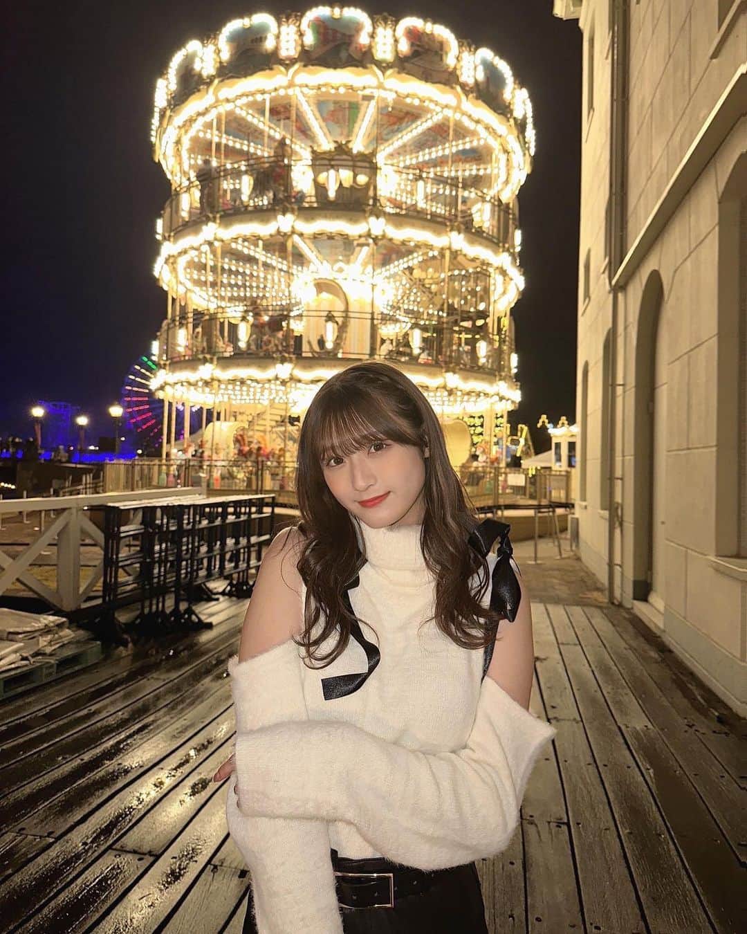 宮崎想乃さんのインスタグラム写真 - (宮崎想乃Instagram)「大好きな季節~☃️🎠🏰」12月23日 23時40分 - m_sono_1030