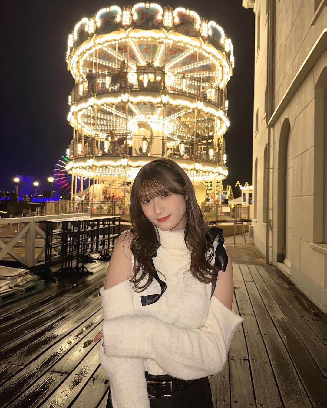 宮崎想乃さんのインスタグラム写真 - (宮崎想乃Instagram)「大好きな季節~☃️🎠🏰」12月23日 23時40分 - m_sono_1030