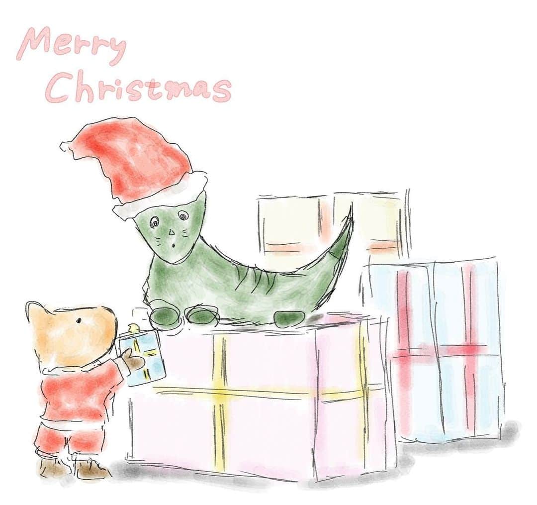 古市憲寿のインスタグラム：「いいクリスマスが訪れますように。  #パリングリンドーン #なさいくん」