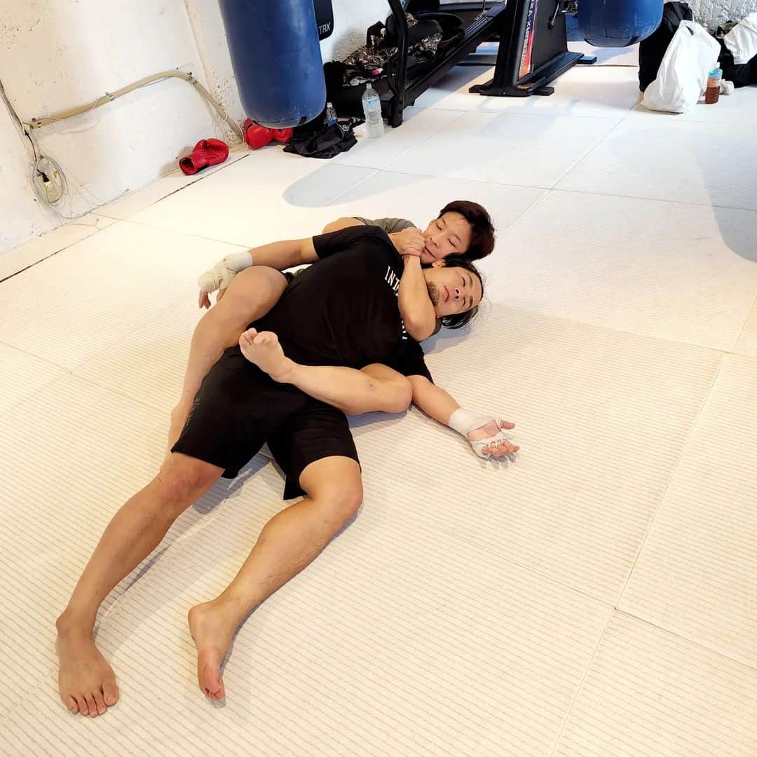 小澤海斗のインスタグラム：「失神。  #MMA #ミックストマーシャルアーツ」