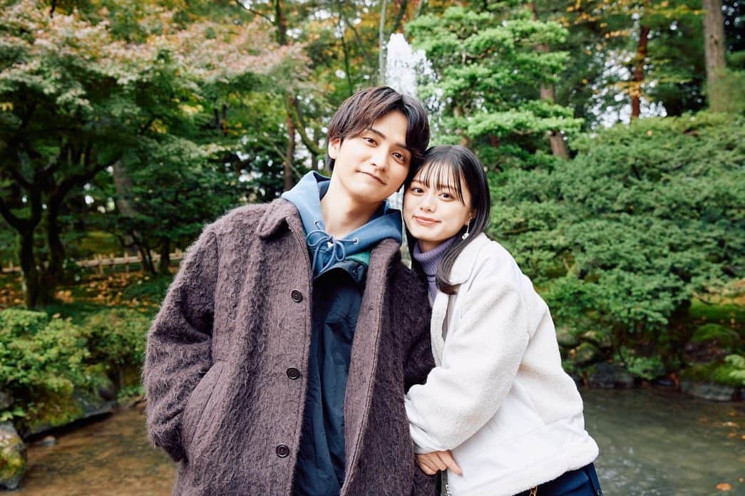 紺野彩夏のインスタグラム：「私たち結婚しました 第8話、23:00〜放送です☺︎ 今回は45分スペシャルです〜！ 金沢旅行に行ってきました！ この間インスタライブでもお話しした通り、楽しいことたくさんだったので、ぜひご覧ください〜🫶」