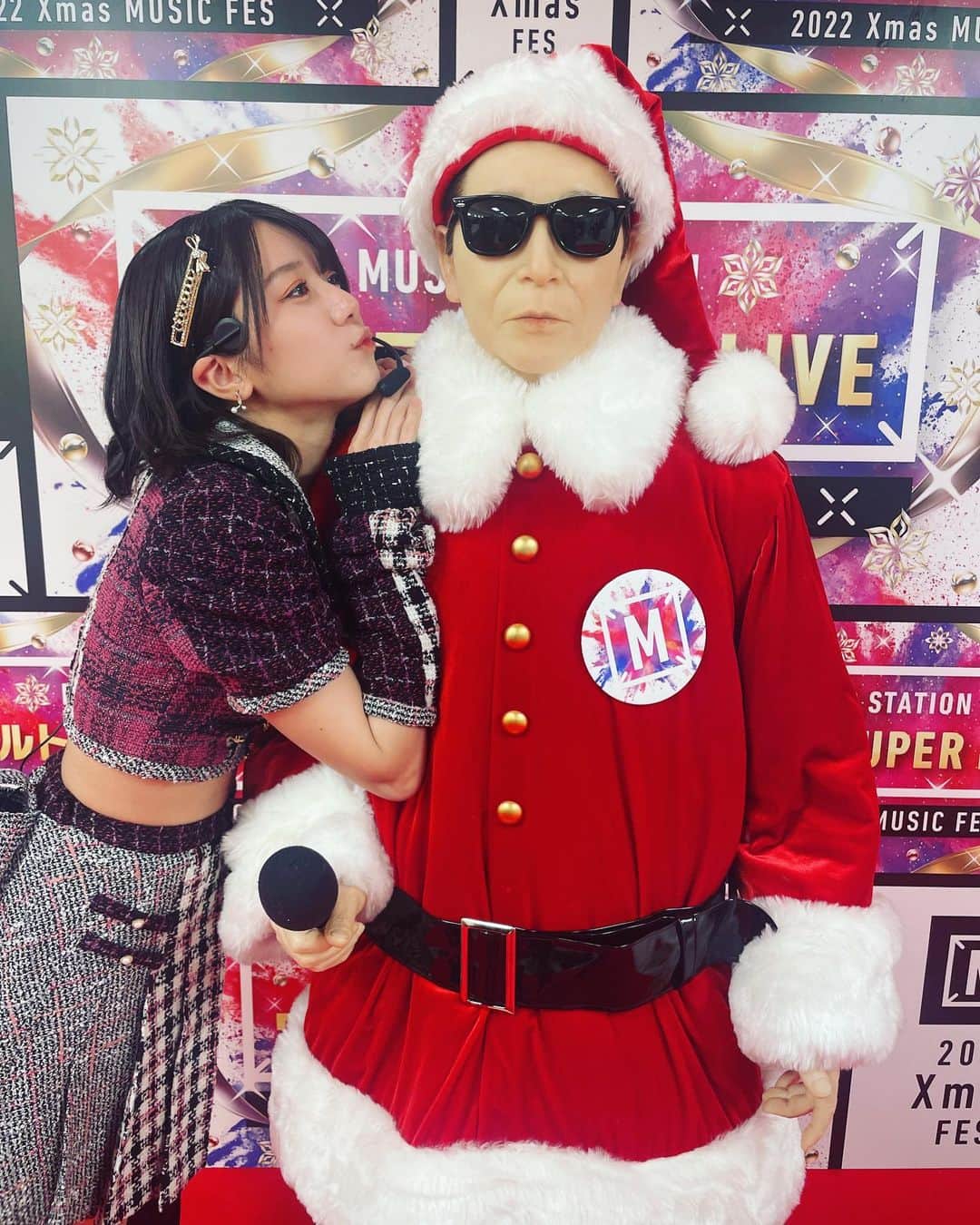 のインスタグラム：「タモリ様！！！  お人形さんのタモリ様です🕊  #mステウルトラsuperlive2022」