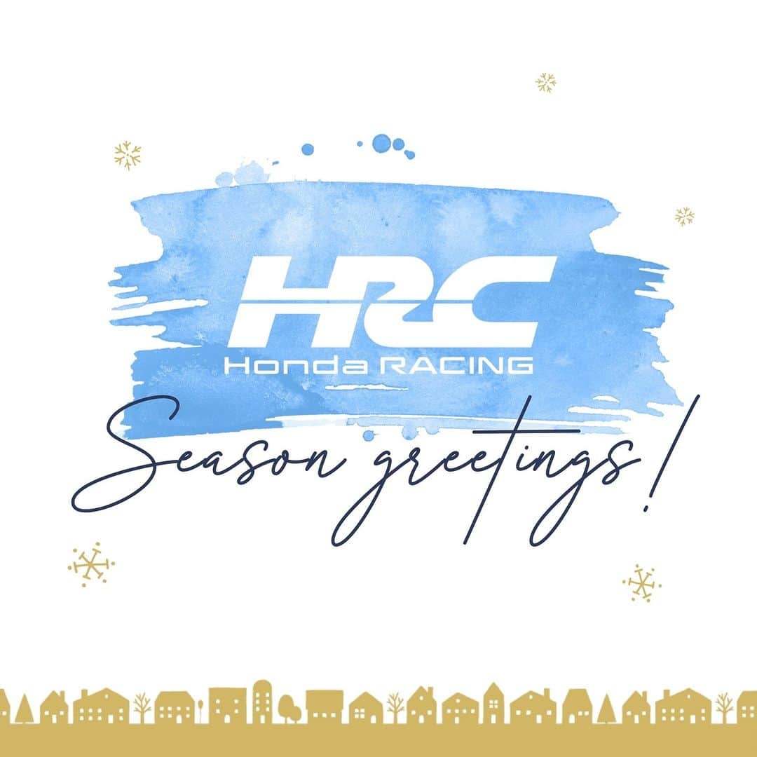 レプソル・ホンダのインスタグラム：「Happy holidays from the Repsol Honda Team and HRC!」