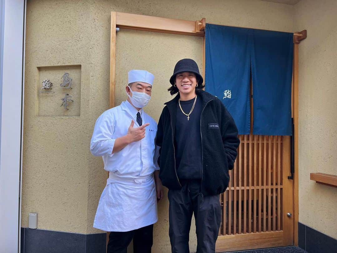 初瀬亮のインスタグラム：「いつもありがとうございます🍣  #お寿司  #世界一好きなんです」