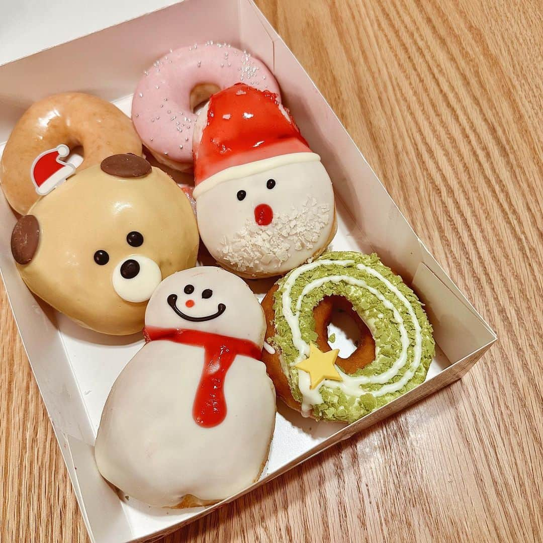 末永みゆのインスタグラム：「🎅🏻🐻⛄️🍩」