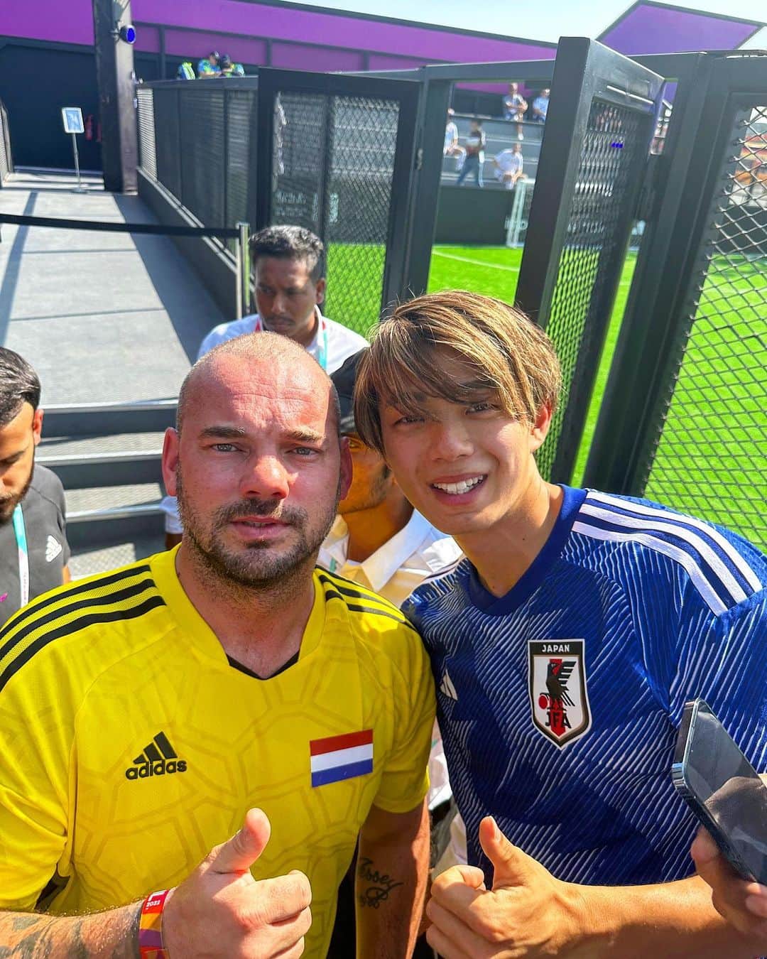 のインスタグラム：「MY HERO 🦸‍♂️🇳🇱   #fifa #fifaworldcup2022 #fifaworldcup #football #soccer#adidas」